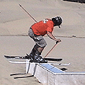 Casey Brown sand skis Sand Master Park